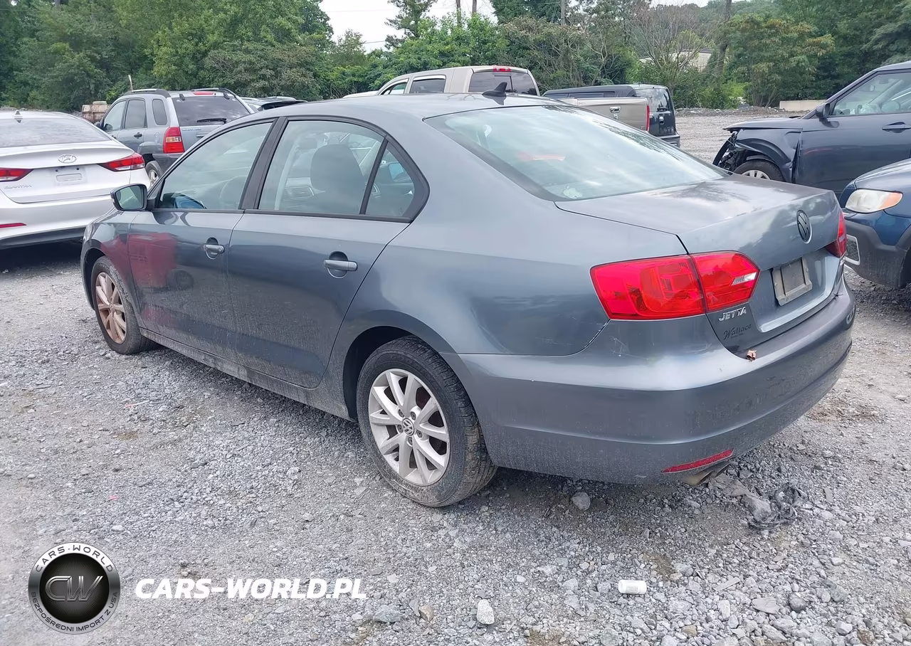 2011 Volkswagen Jetta 2.5L Se VIN:3VWDX7AJ7BM306607 - 3