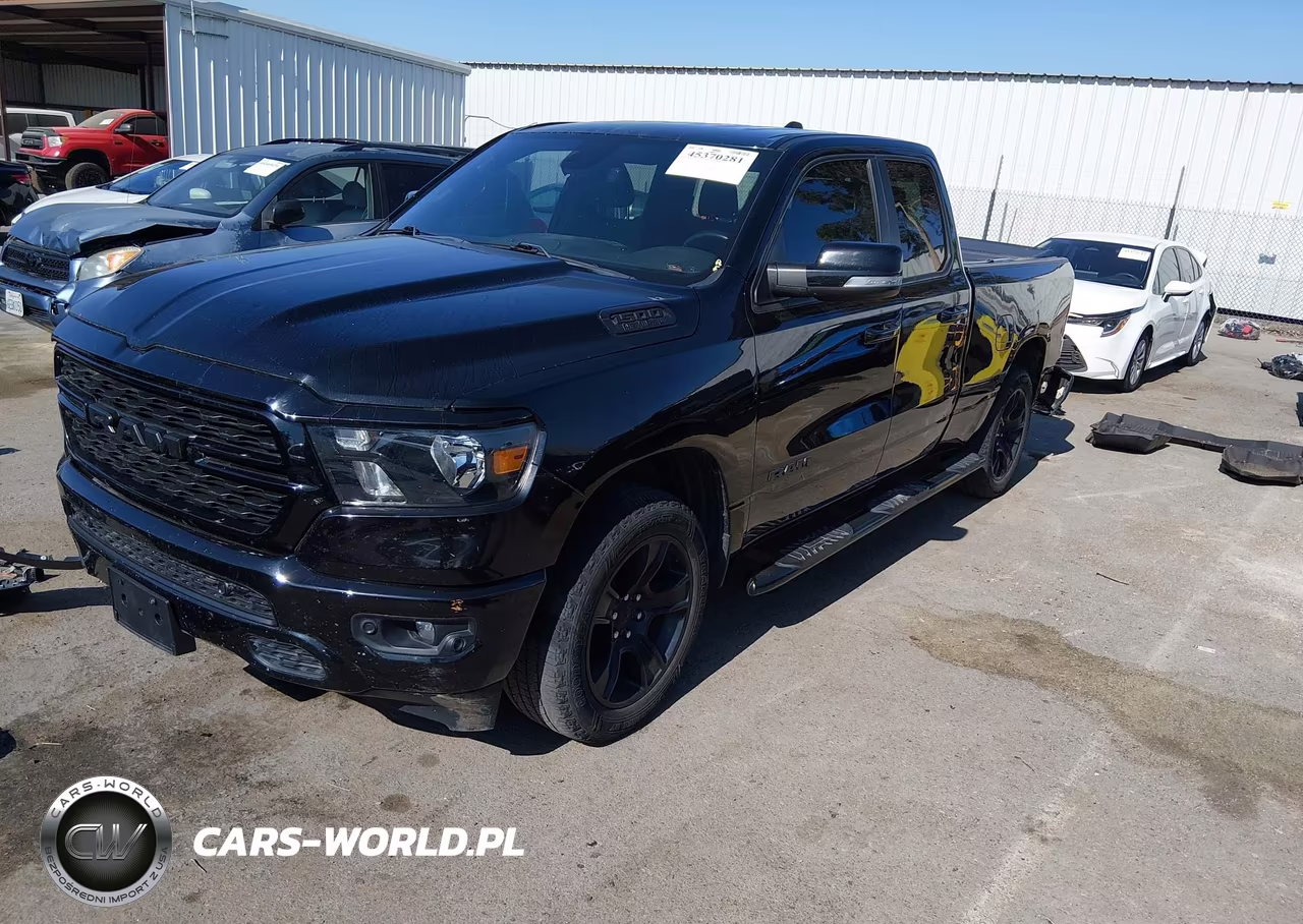 2022 Ram 1500 Big Horn 4X4 6'4 Box VIN:1C6SRFBT1NN198551 - 2