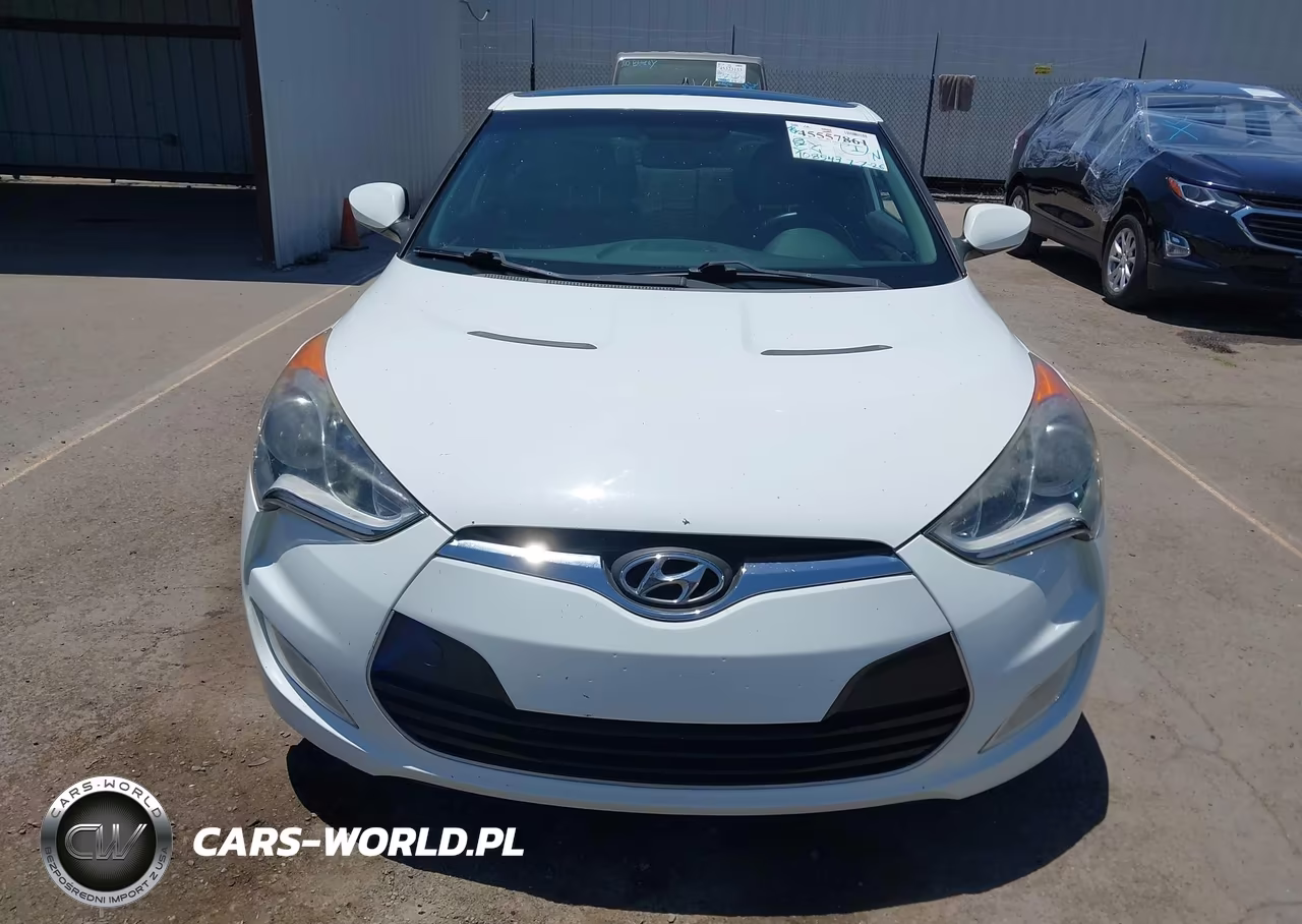 2014 Hyundai Veloster Base W-Black VIN:KMHTC6AD9EU208950 - 12
