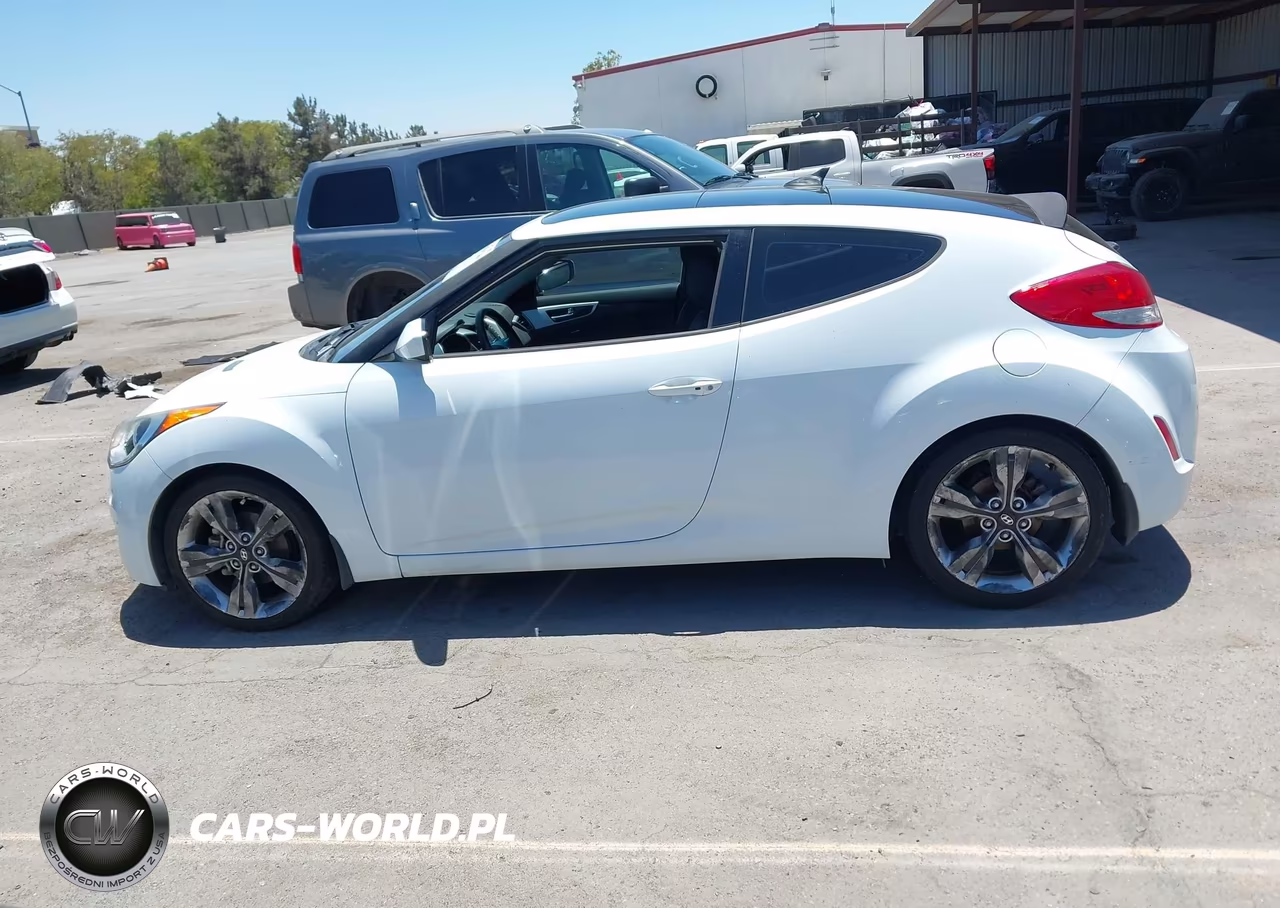 2014 Hyundai Veloster Base W-Black VIN:KMHTC6AD9EU208950 - 14