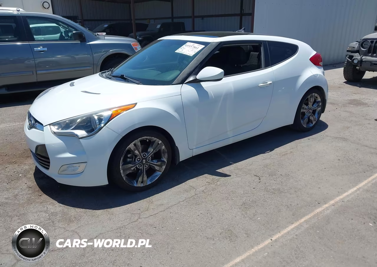 2014 Hyundai Veloster Base W-Black VIN:KMHTC6AD9EU208950 - 2