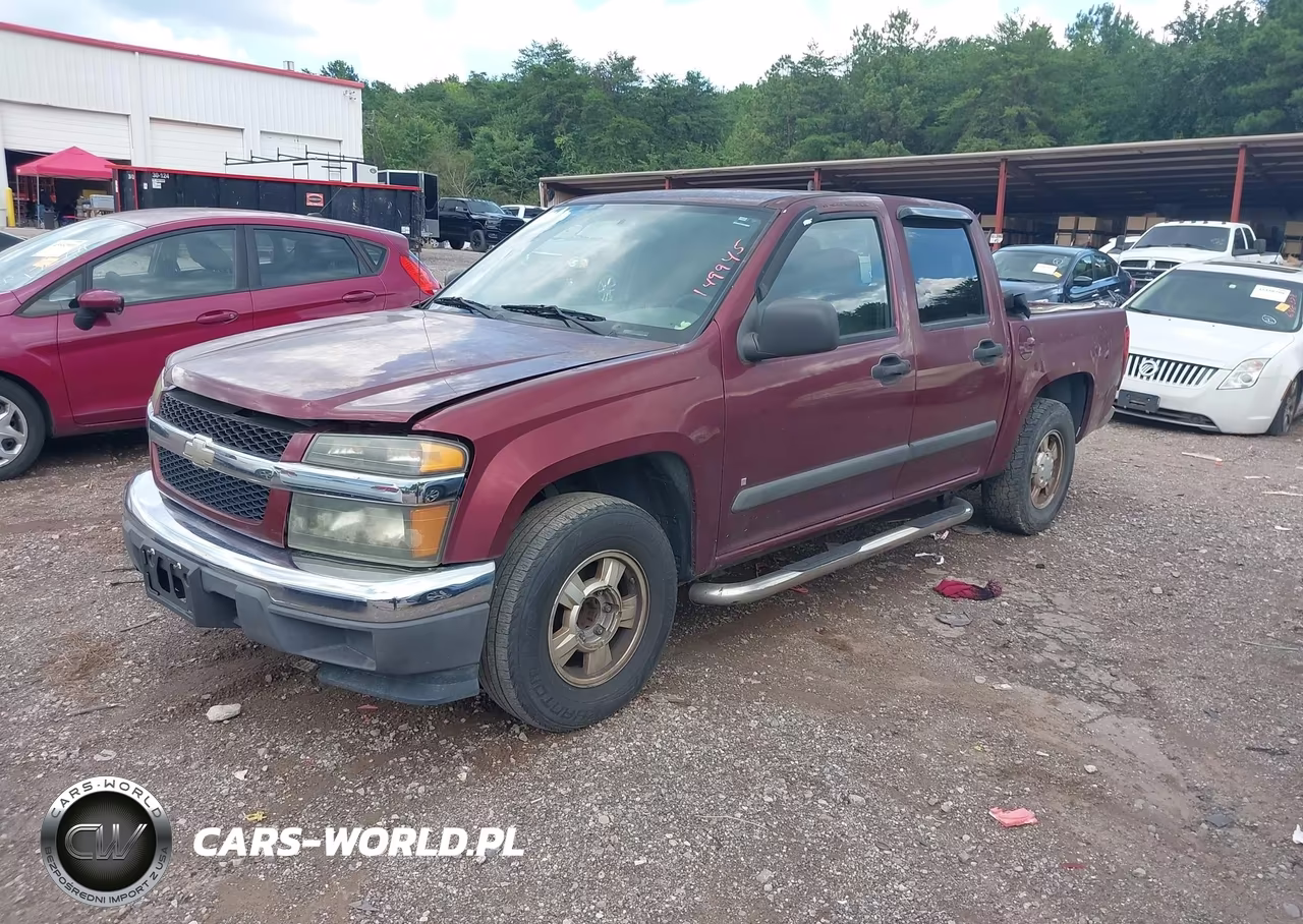 2007 CHEVROLET COLORADO LT VIN:1GCCS13E078149945 - 2