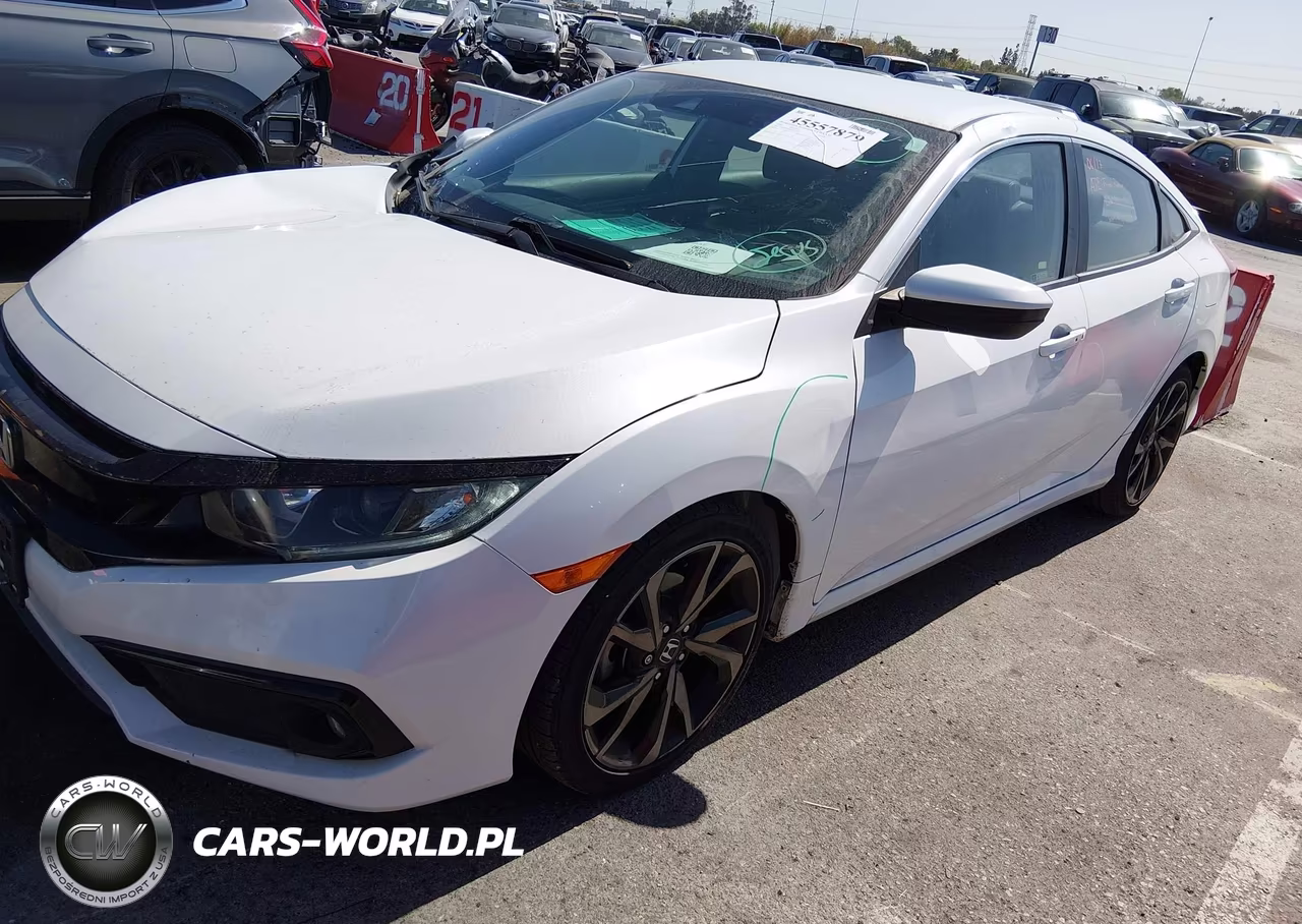 2020 Honda Civic Sport VIN:2HGFC2F8XLH572429 - 2