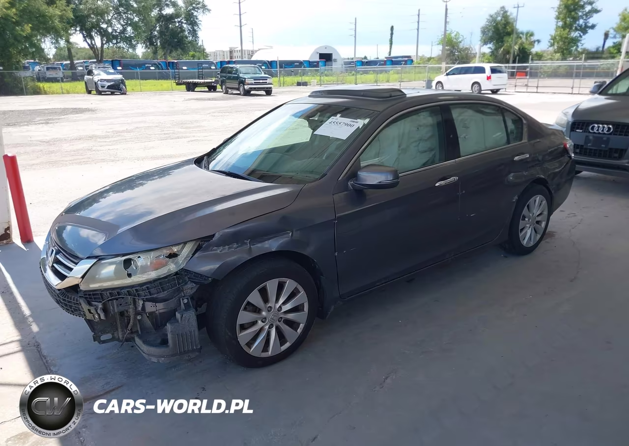 2013 Honda Accord Ex-L V-6 VIN:1HGCR3F81DA031230 - 2