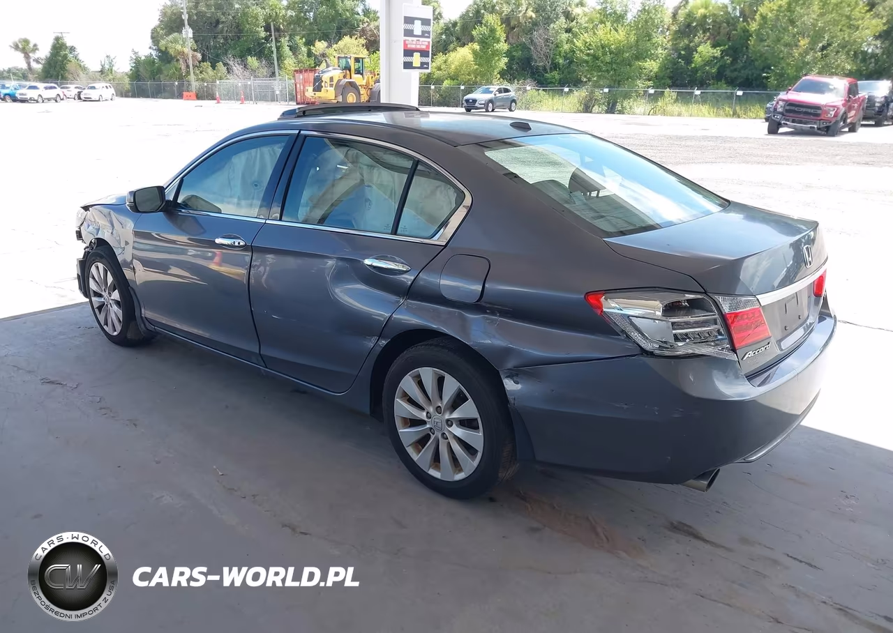 2013 Honda Accord Ex-L V-6 VIN:1HGCR3F81DA031230 - 3