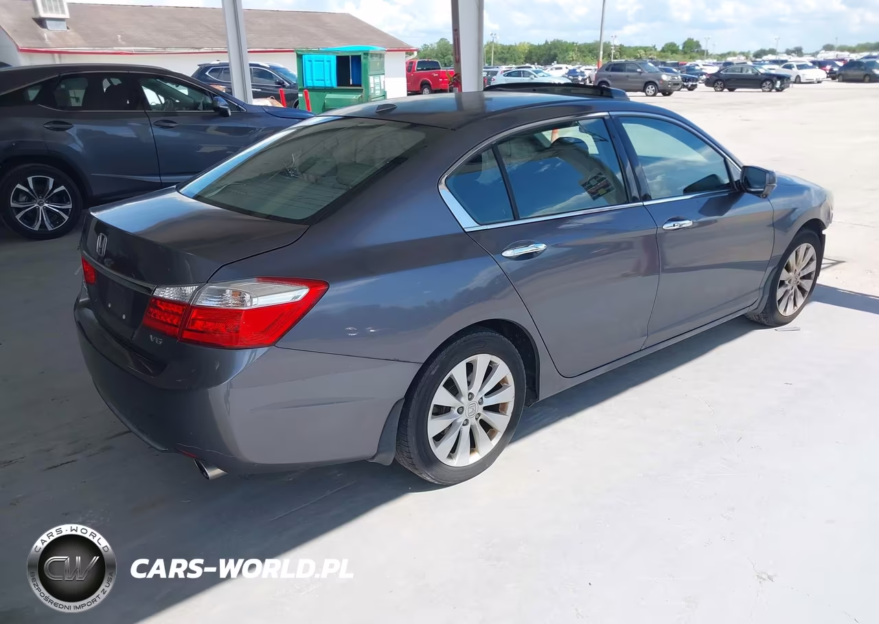 2013 Honda Accord Ex-L V-6 VIN:1HGCR3F81DA031230 - 4