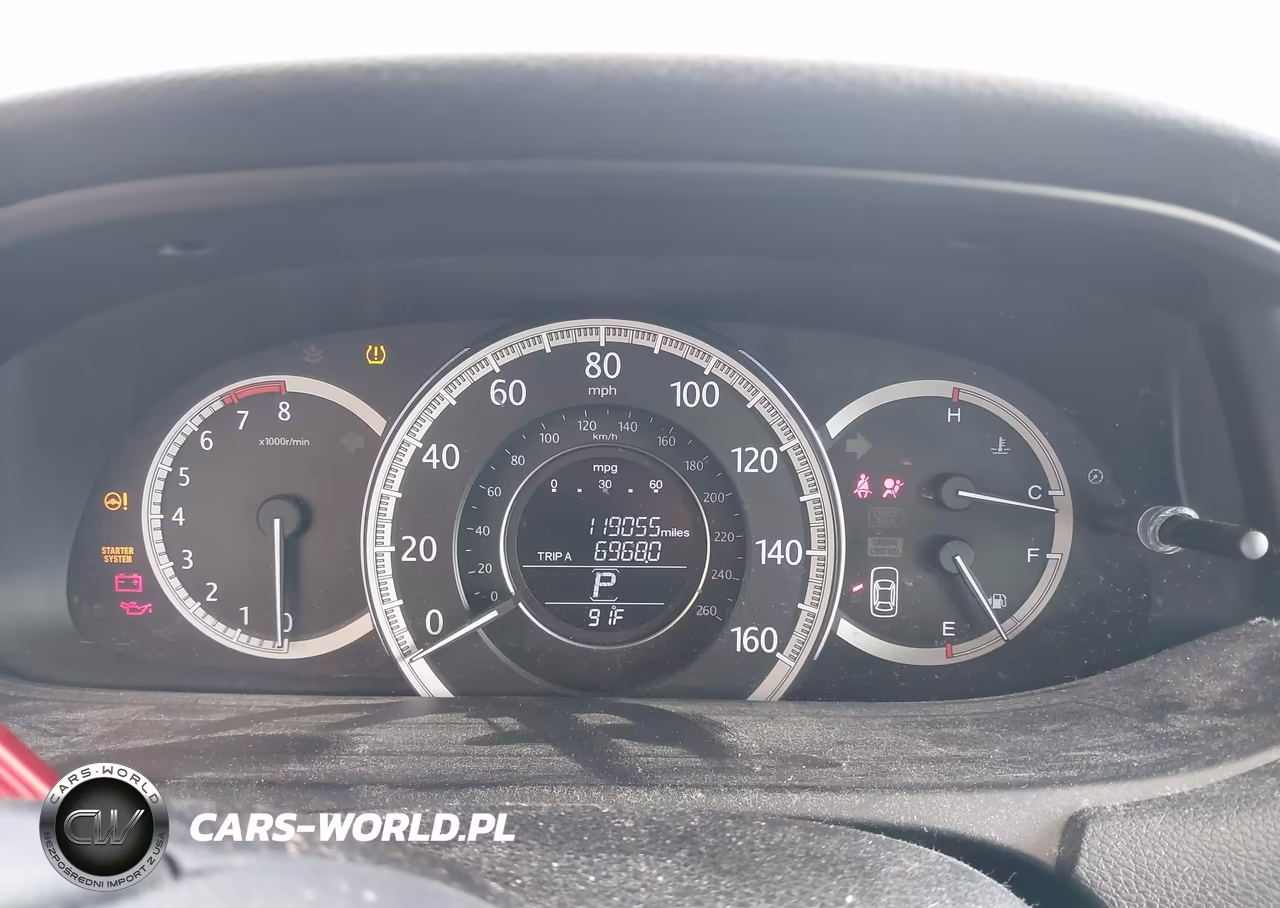 2013 Honda Accord Ex-L V-6 VIN:1HGCR3F81DA031230 - 7