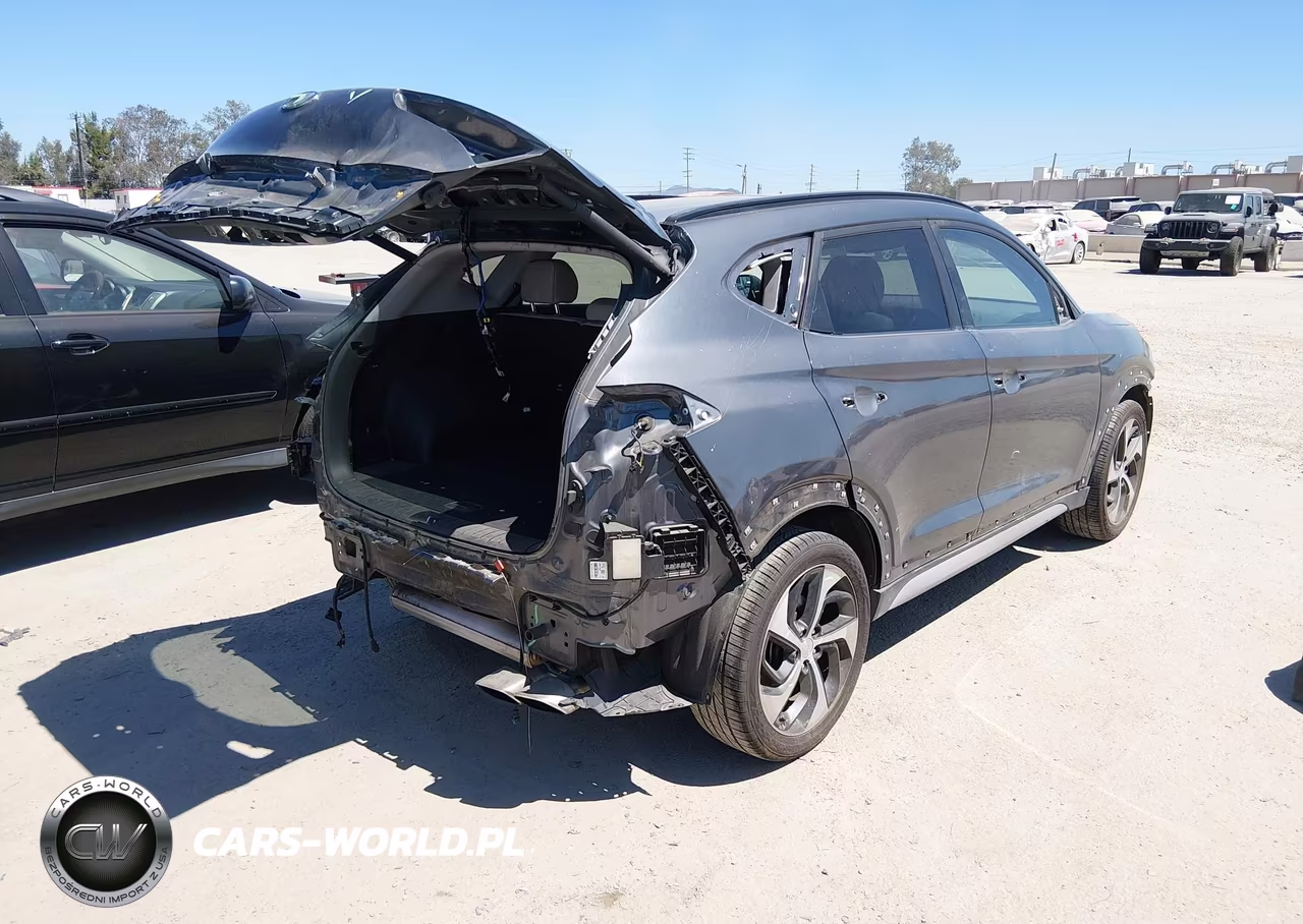 2017 Hyundai Tucson Value VIN:KM8J33A27HU563608 - 4
