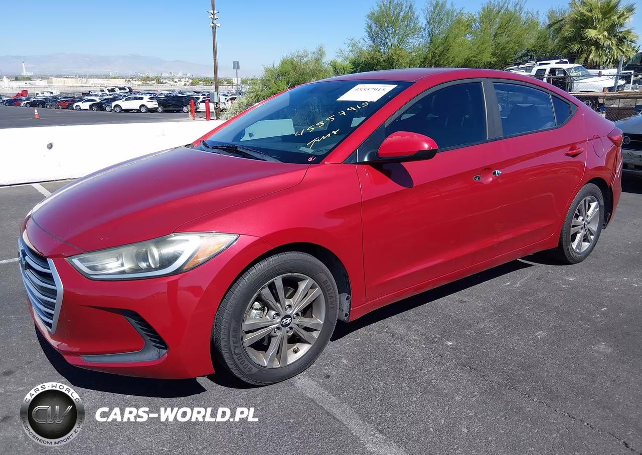 2017 Hyundai Elantra Se VIN:KMHD84LF3HU072523 - 2