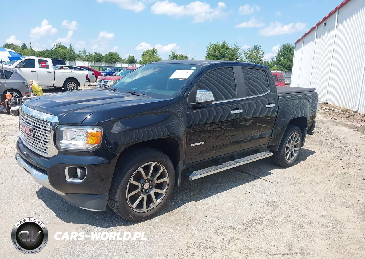 2017 GMC Canyon 4Wd Denali VIN:1GTG6EEN9H1184407 - 2