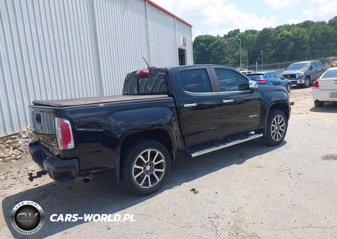 2017 GMC Canyon 4Wd Denali VIN:1GTG6EEN9H1184407 - 4