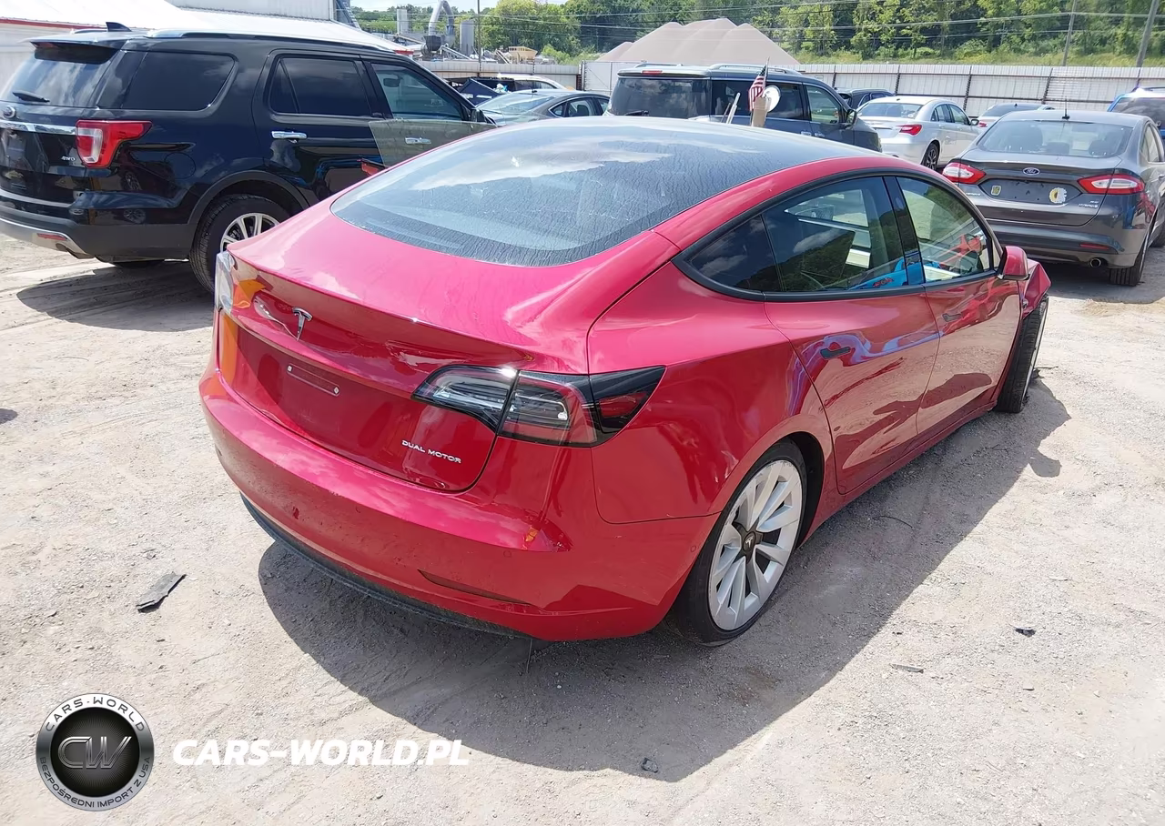 2022 Tesla Model 3 Long Range Dual Motor All-Wheel Drive VIN:5YJ3E1EB4NF187976 - 4