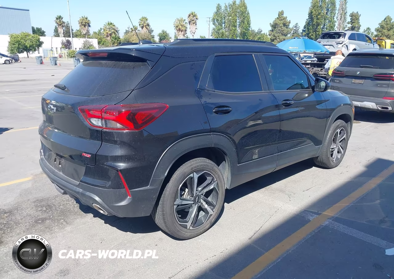 2022 Chevrolet Trailblazer Awd Rs VIN:KL79MUSL9NB044355 - 4