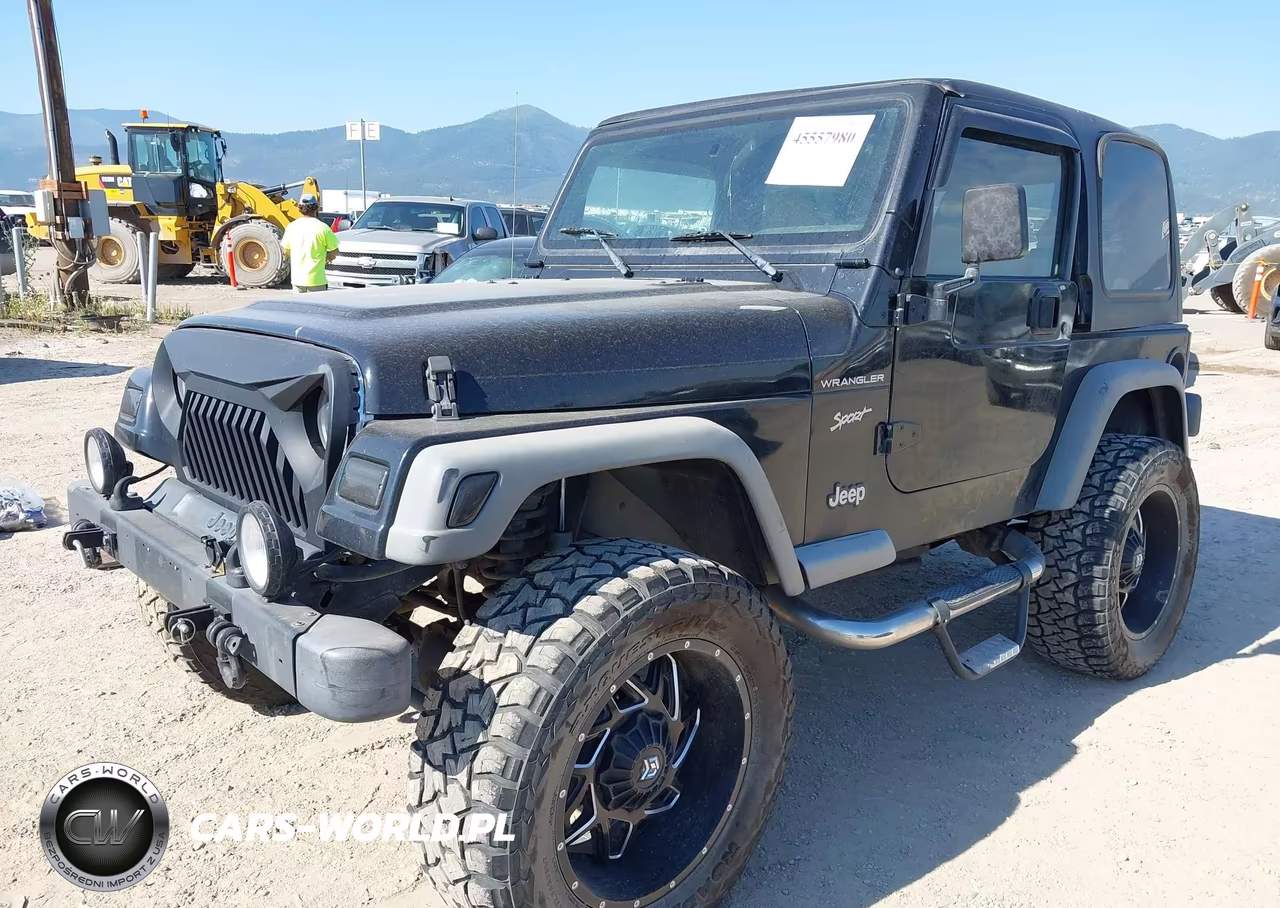 2002 Jeep Wrangler Sport VIN:1J4FA49S02P737884 - 2