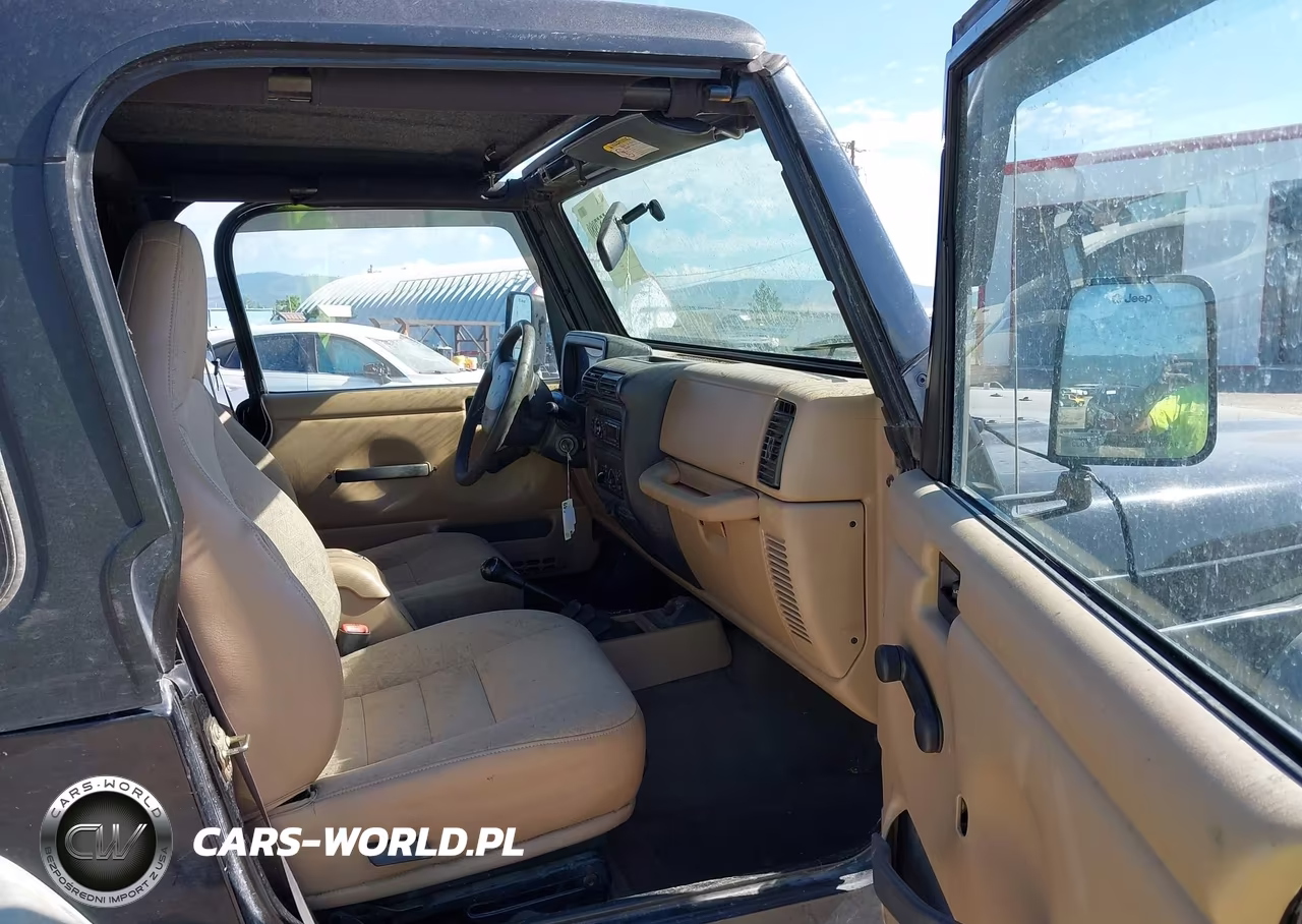 2002 Jeep Wrangler Sport VIN:1J4FA49S02P737884 - 5