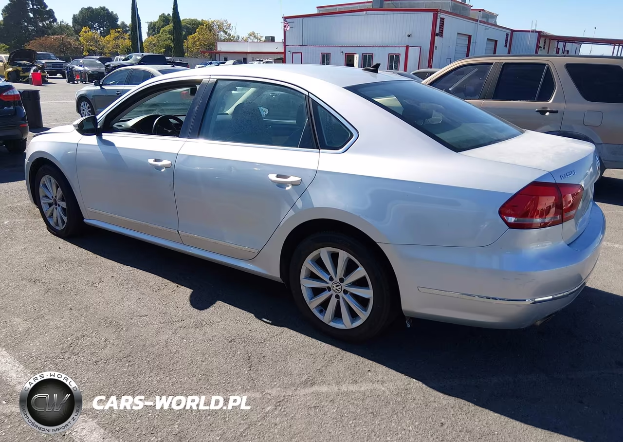 2012 Volkswagen Passat 2.5L Sel Premium VIN:1VWCP7A39CC087892 - 3