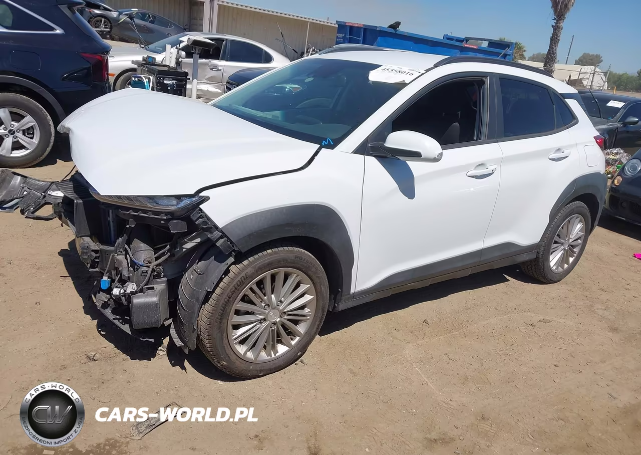 2021 Hyundai Kona Sel VIN:KM8K22AA0MU612022 - 2