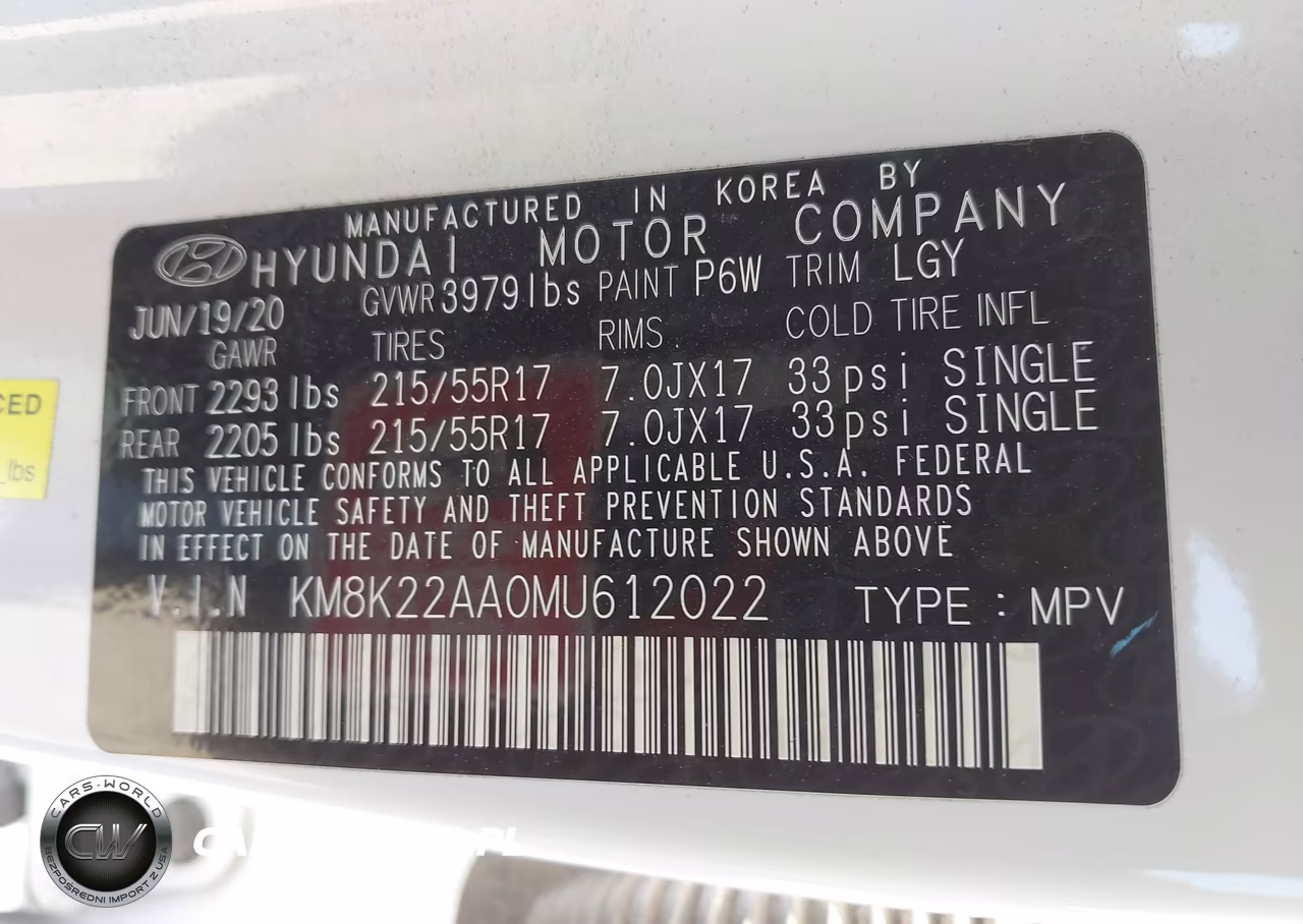 2021 Hyundai Kona Sel VIN:KM8K22AA0MU612022 - 9