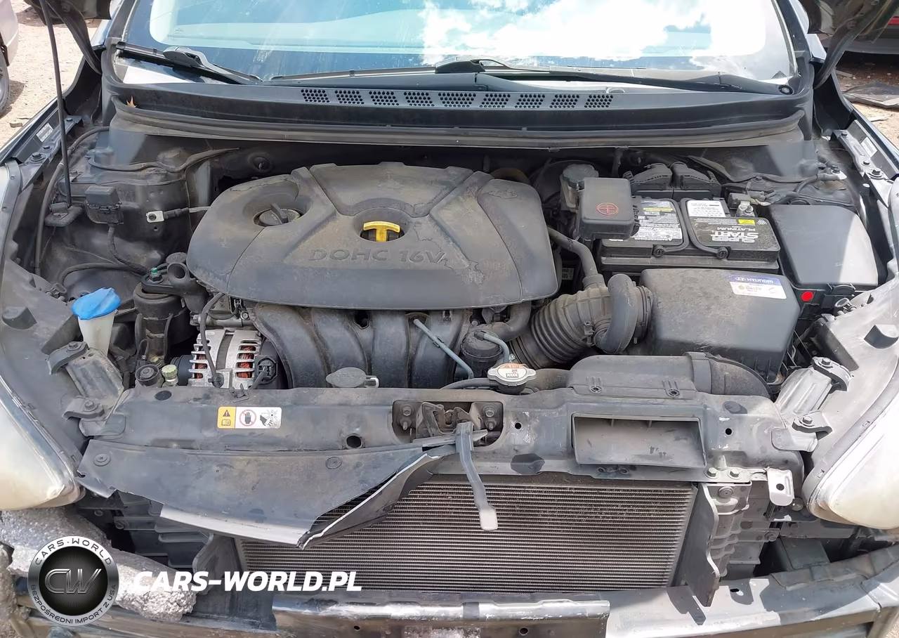 2014 Hyundai Elantra Se VIN:KMHDH4AEXEU090328 - 10