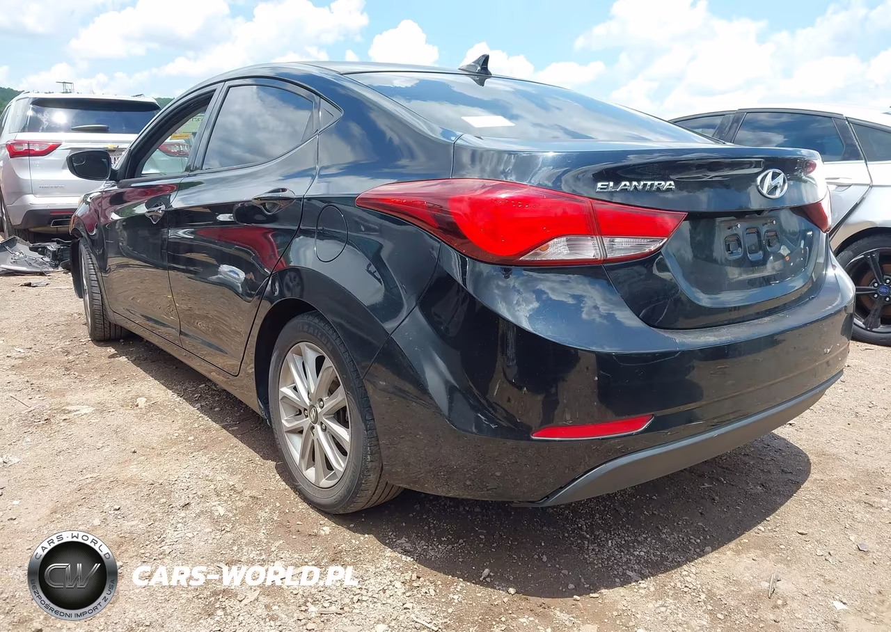 2014 Hyundai Elantra Se VIN:KMHDH4AEXEU090328 - 3