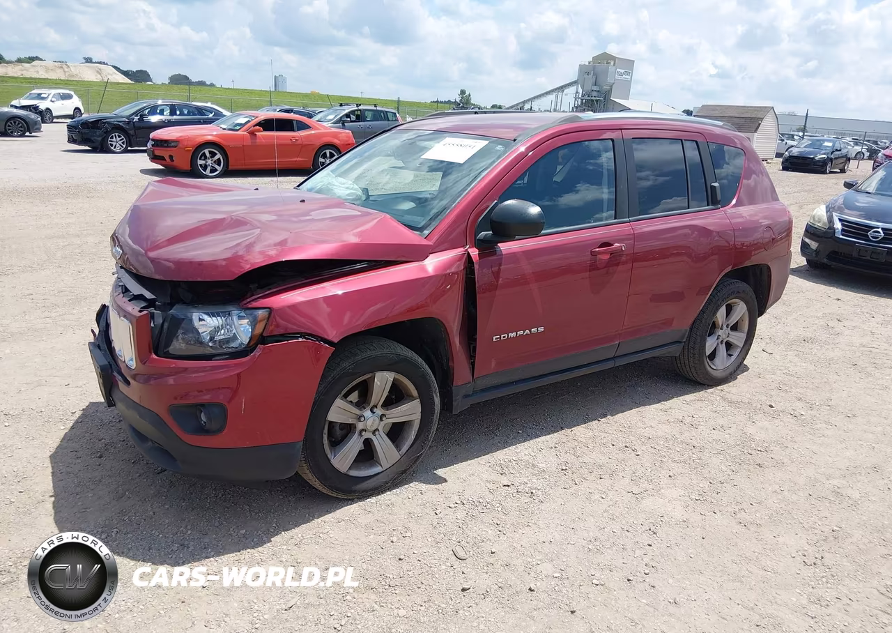 2015 Jeep Compass Sport VIN:1C4NJDBBXFD125405 - 2