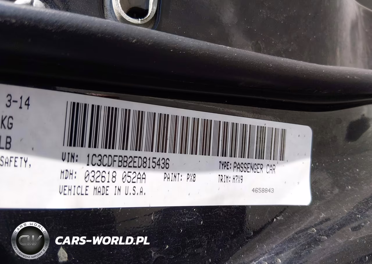 2014 Dodge Dart Sxt VIN:1C3CDFBB2ED815436 - 9