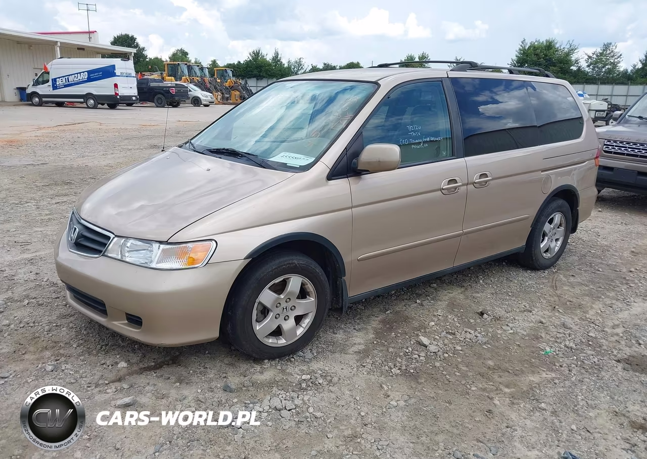 2002 Honda Odyssey Ex-L VIN:2HKRL189X2H580760 - 2