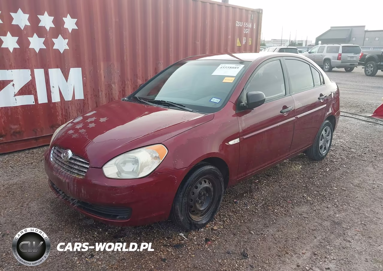 2007 Hyundai Accent Gls VIN:KMHCN46C37U157320 - 2