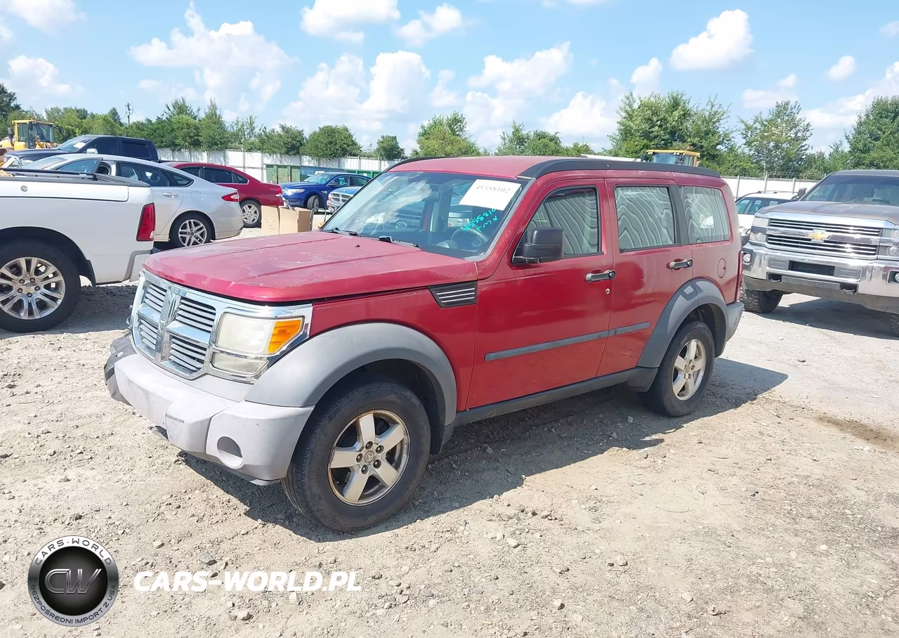 2007 Dodge Nitro Sxt VIN:1D8GT28K97W559028 - 2