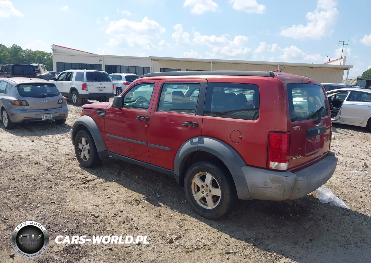 2007 Dodge Nitro Sxt VIN:1D8GT28K97W559028 - 3