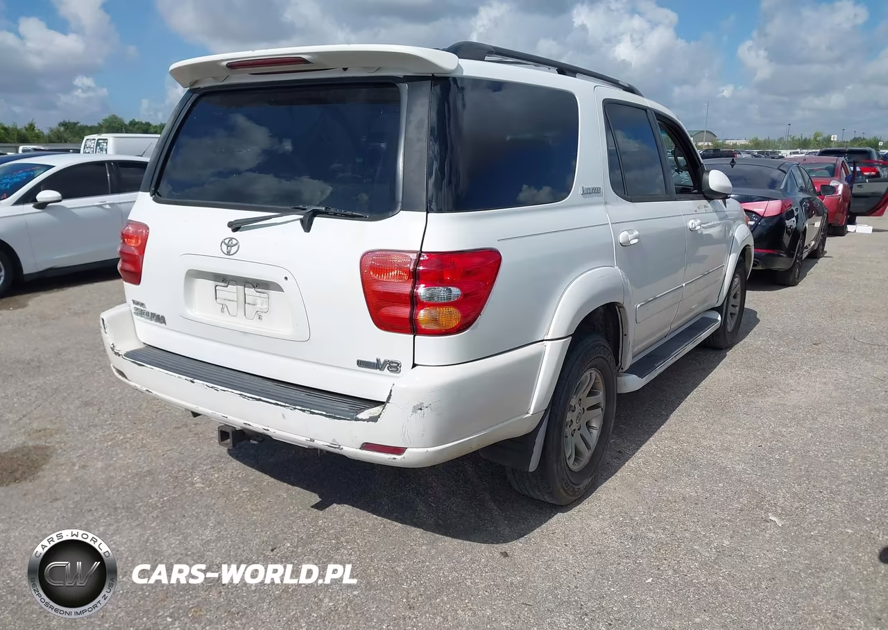 2002 Toyota Sequoia Limited V8 VIN:5TDZT38A32S118797 - 4