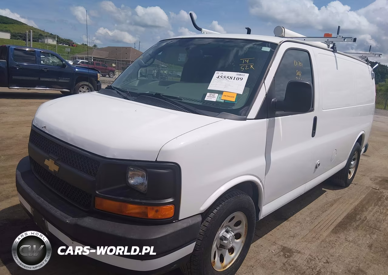 2014 Chevrolet Express 1500 Work Van VIN:1GCSGAFX8E1197032 - 2