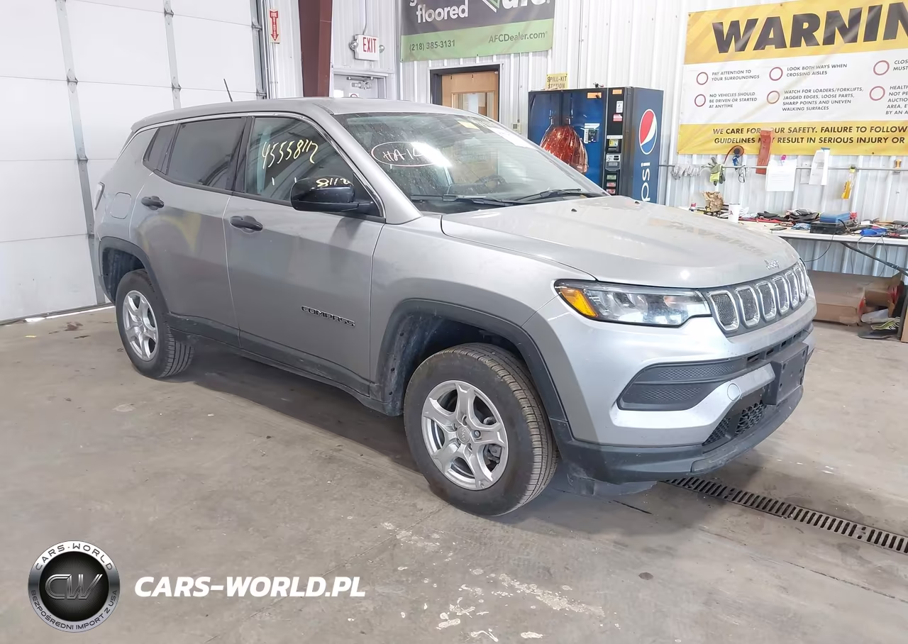 2022 Jeep Compass Sport 4X4 VIN:3C4NJDAB0NT221120 - 1