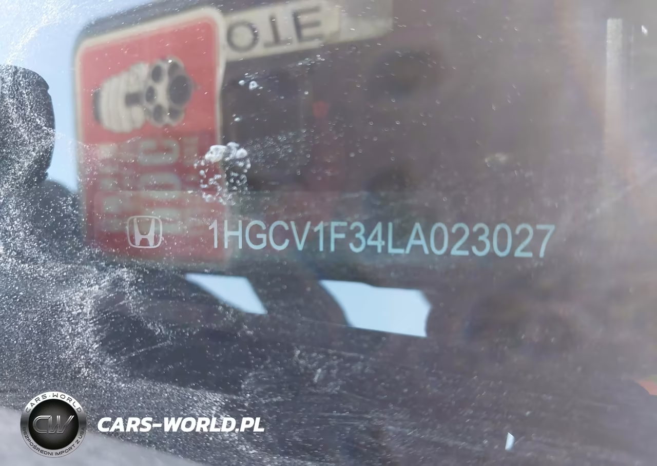 2020 Honda Accord Sport VIN:1HGCV1F34LA023027 - 9