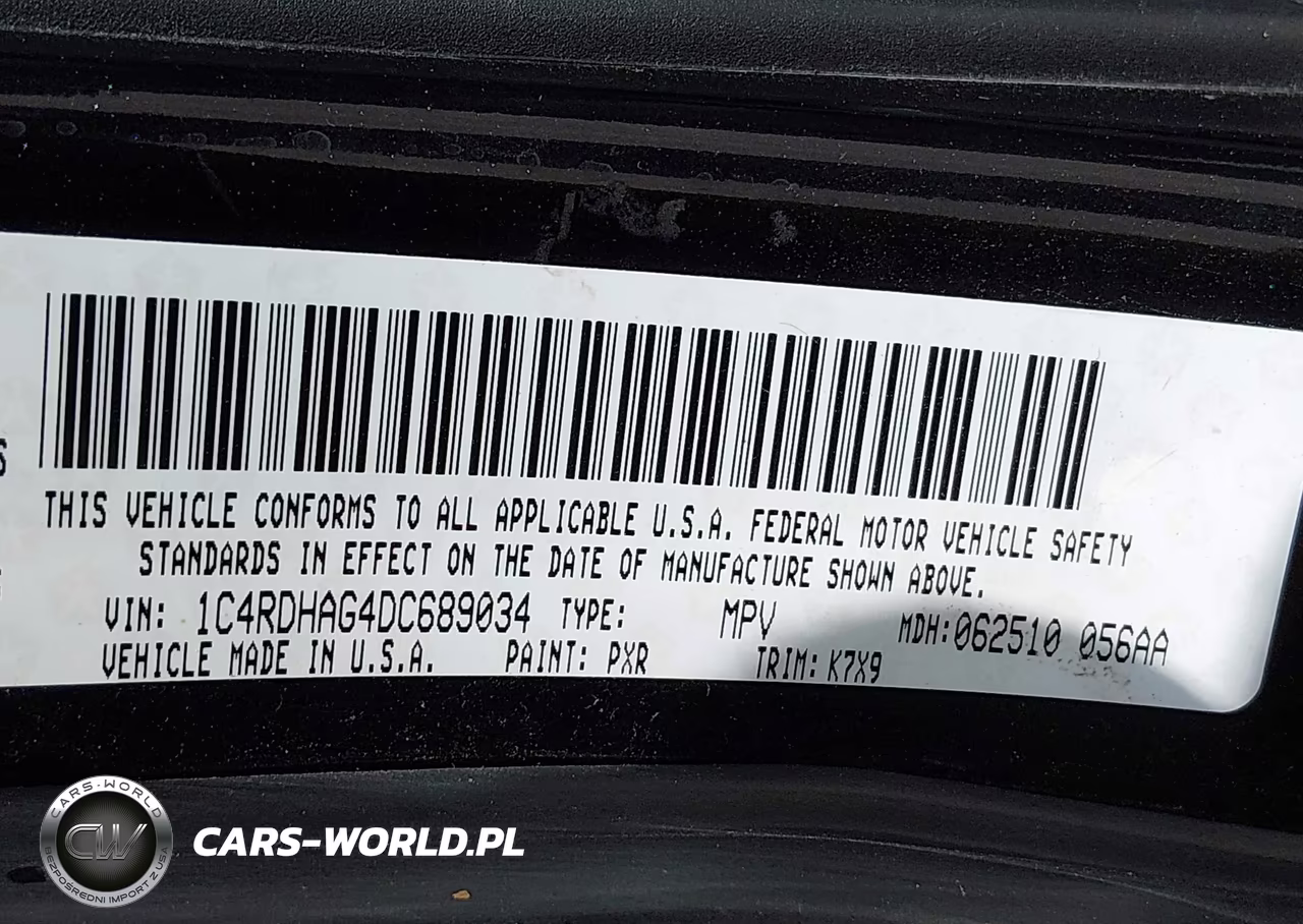 2013 Dodge Durango Sxt VIN:1C4RDHAG4DC689034 - 9