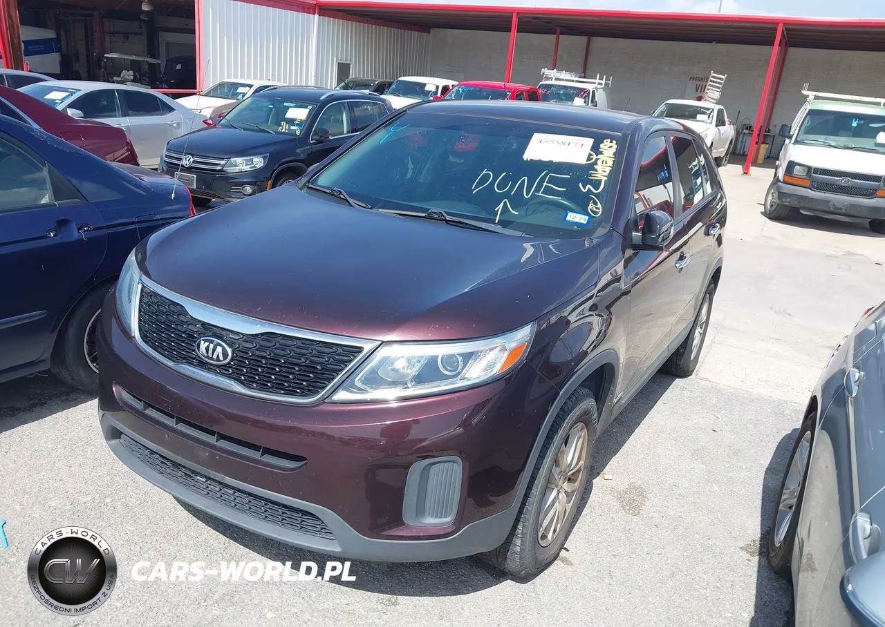 2014 Kia Sorento Lx VIN:5XYKTCA6XEG547914 - 2