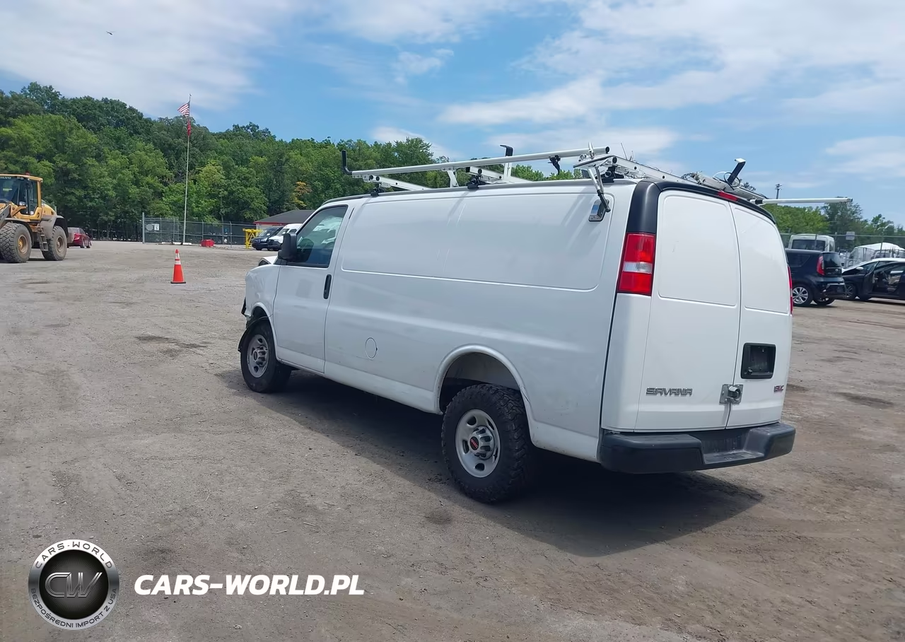 2025 GMC Savana Cargo Rwd 3500 Regular Wheelbase Work Van VIN:1GTZ7GF76S1174779 - 3
