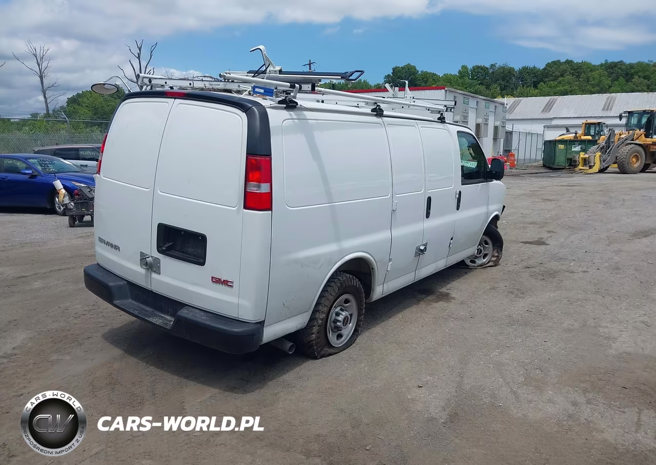 2025 GMC Savana Cargo Rwd 3500 Regular Wheelbase Work Van VIN:1GTZ7GF76S1174779 - 4