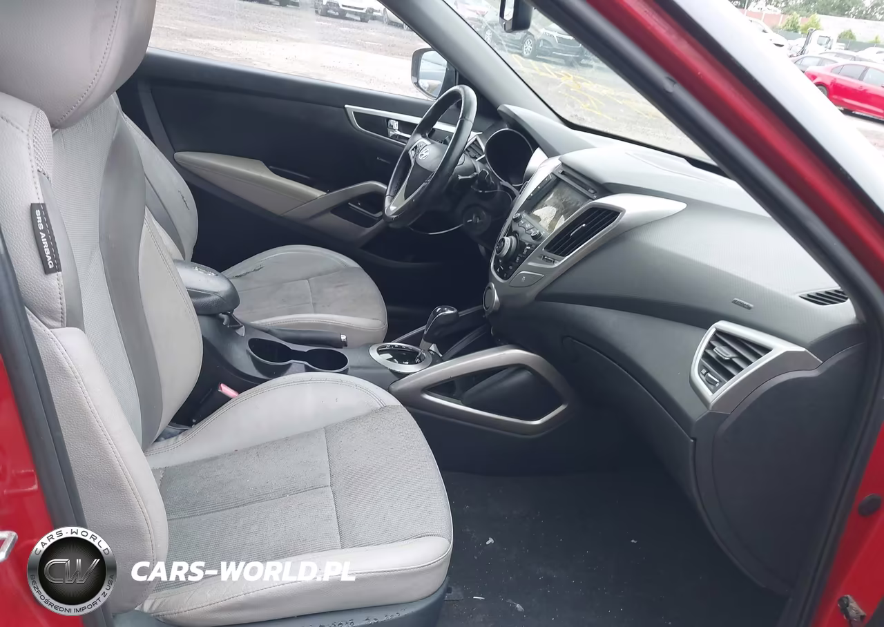 2013 Hyundai Veloster Base W-Gray VIN:KMHTC6AD5DU099692 - 5
