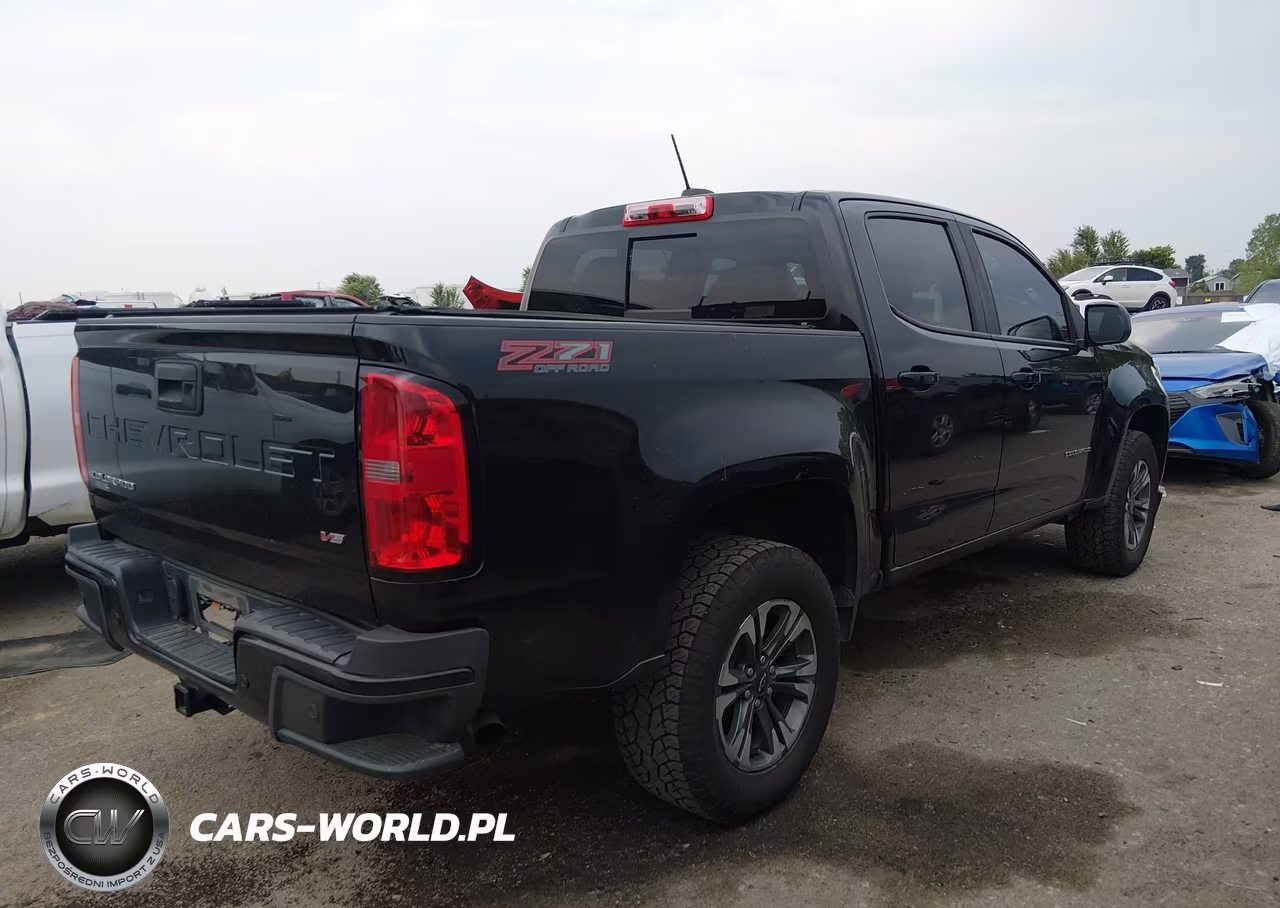 2021 Chevrolet Colorado 4Wd Short Box Z71 VIN:1GCGTDENXM1278308 - 4