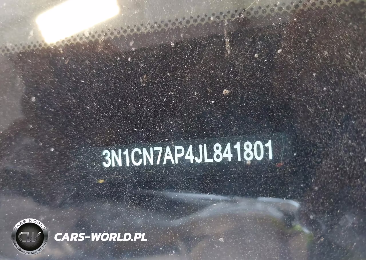 2018 Nissan Versa 1.6 S+ VIN:3N1CN7AP4JL841801 - 9
