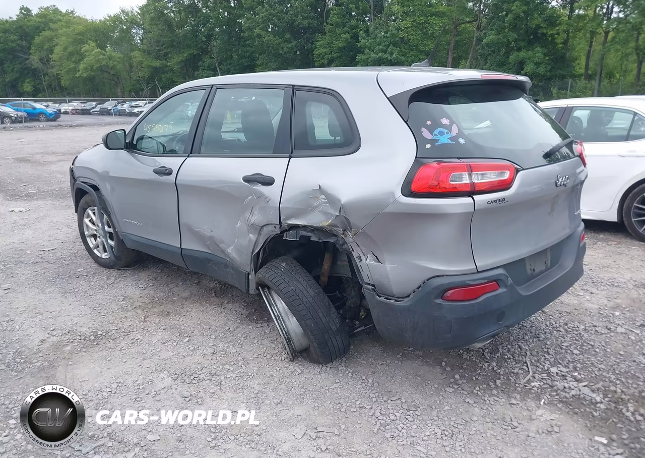 2015 Jeep Cherokee Sport VIN:1C4PJMAB3FW513008 - 3