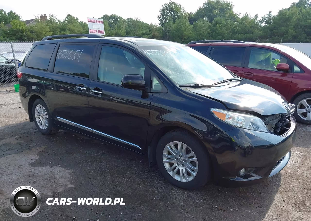 2016 Toyota Sienna Xle 8 Passenger