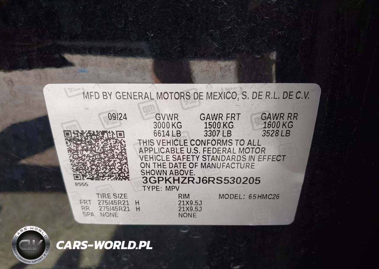 2024 Honda Prologue Elite VIN:3GPKHZRJ6RS530205 - 9