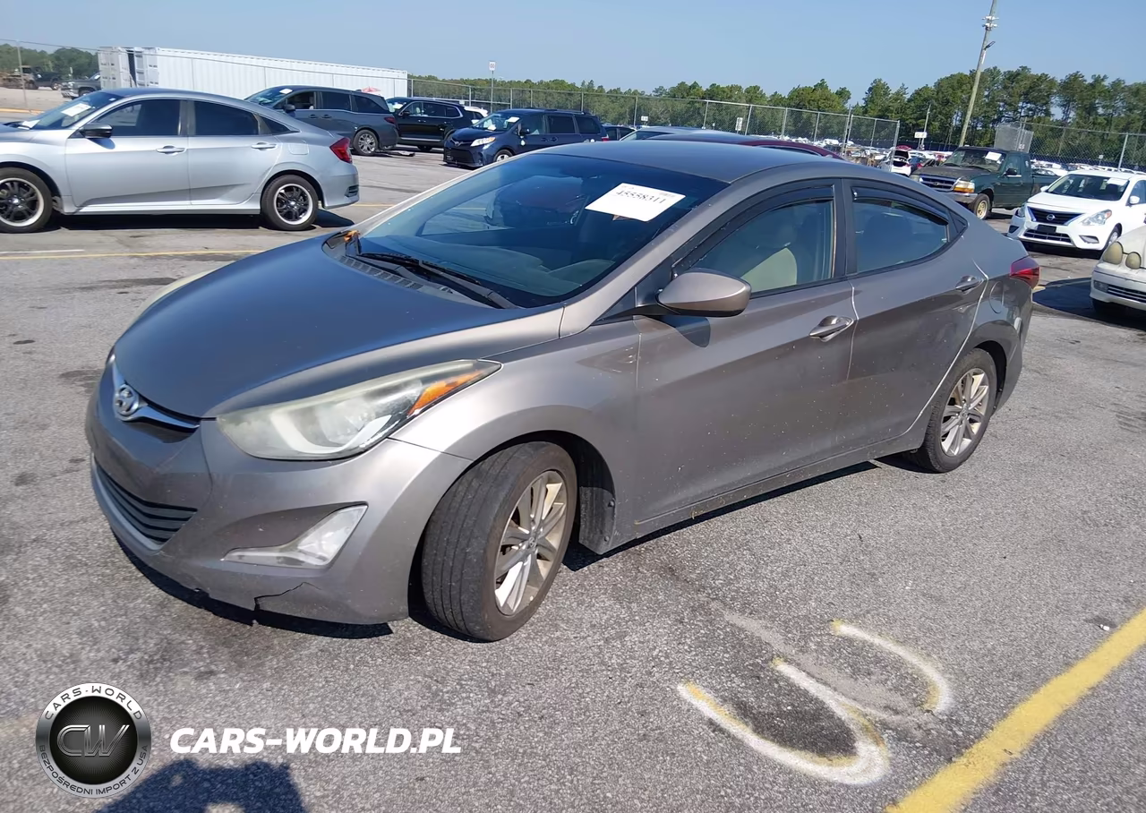 2015 Hyundai Elantra Se VIN:5NPDH4AE2FH561081 - 2