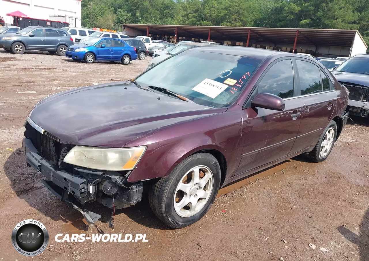 2006 Hyundai Sonata Gls V6-Lx V6 VIN:5NPEU46F06H123547 - 2