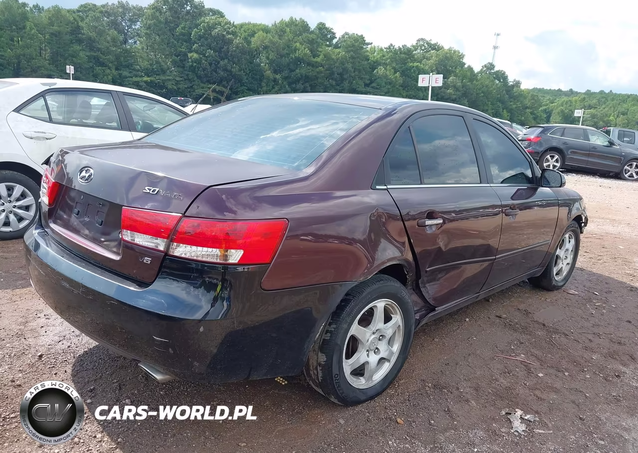 2006 Hyundai Sonata Gls V6-Lx V6 VIN:5NPEU46F06H123547 - 4