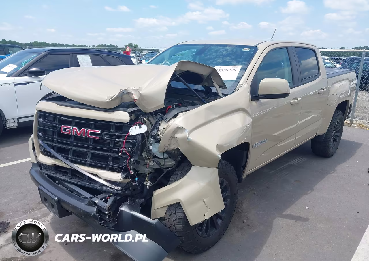 2021 GMC Canyon 4Wd Short Box Elevation VIN:1GTG6CEN8M1173302 - 2