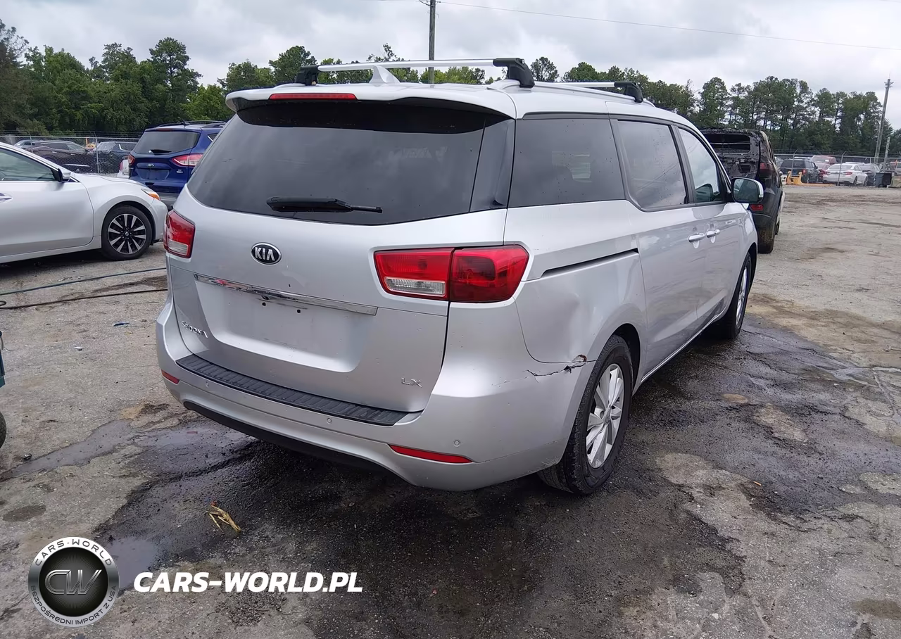 2017 Kia Sedona Lx VIN:KNDMB5C18H6282295 - 4