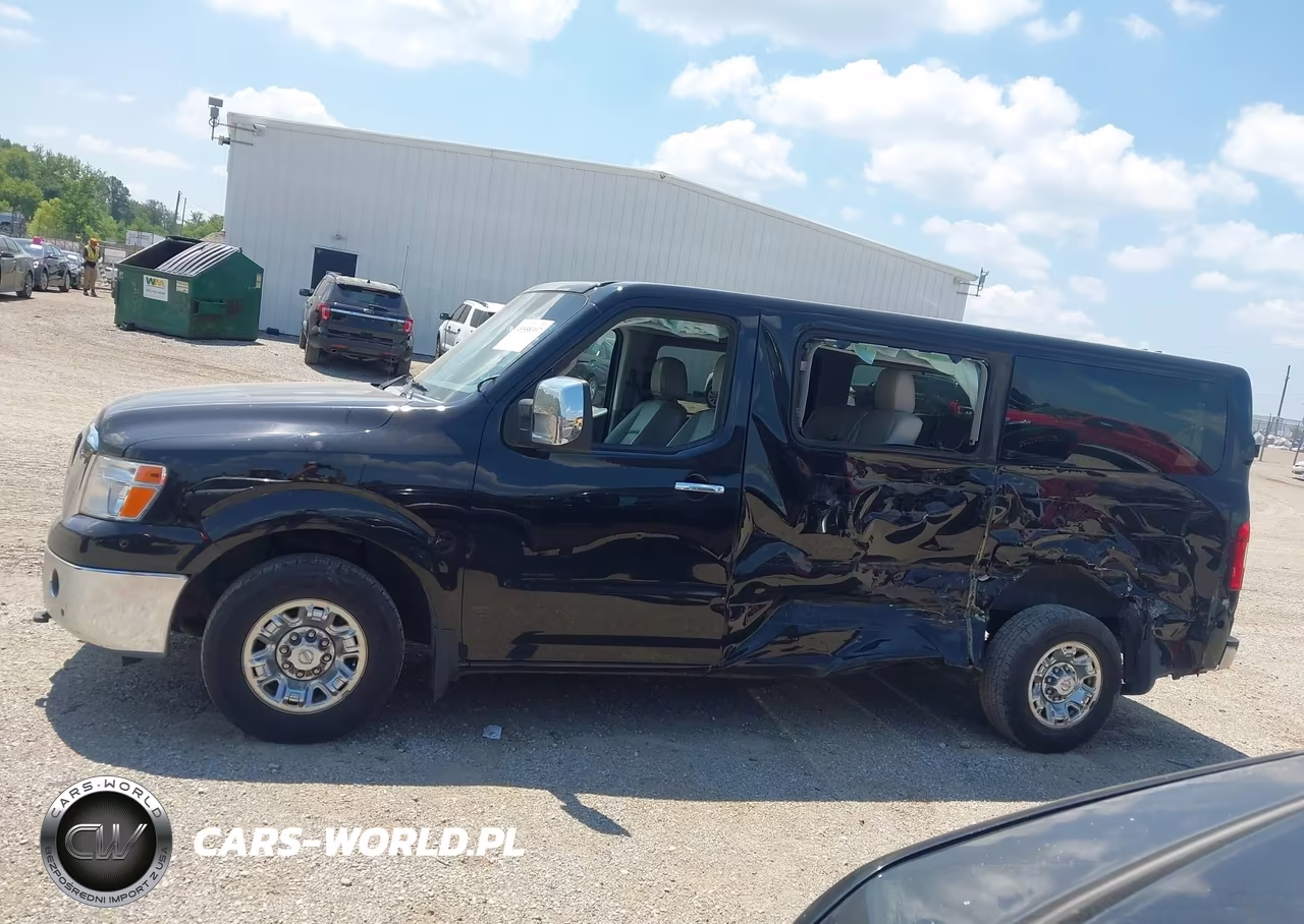 2015 Nissan Nv Passenger Nv3500 Hd Sl V8 VIN:5BZAF0AA4FN850655 - 14